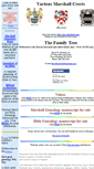Mobile Screenshot of marshallgenealogy.org